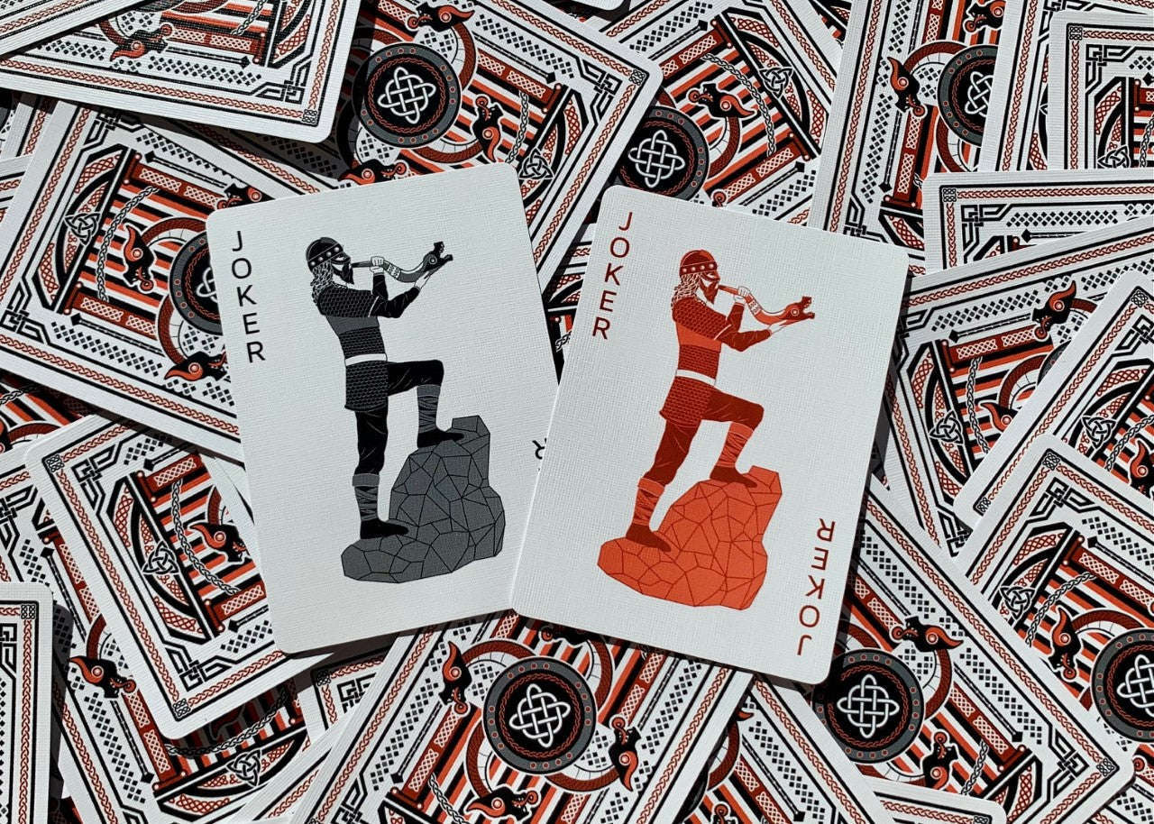 Vikings Gilded Bicycle Playing Cards - Image 4