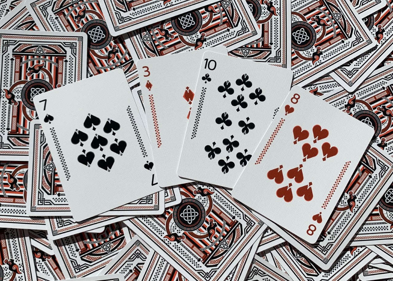 Vikings Stripper Bicycle Playing Cards - Image 9
