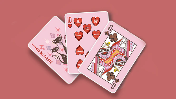 Vintage Valentine Bicycle Playing Cards - Image 6