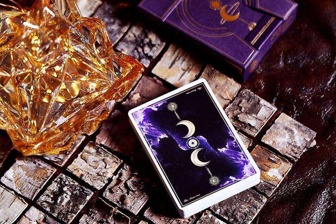 Violet Luna Moon Deluxe 2 Deck Set (Classic & Deluxe) Playing Cards USPCC - Image 10