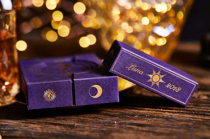 Violet Luna Moon Deluxe 2 Deck Set (Classic & Deluxe) Playing Cards USPCC - Image 5