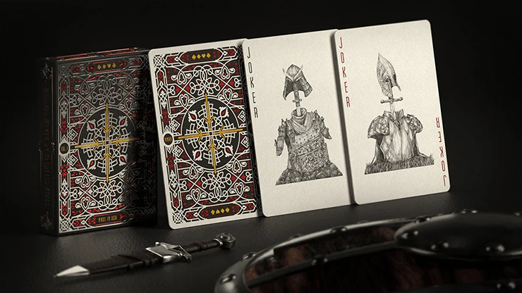 Warrior Women v1 Gilded Playing Cards USPCC - Image 5