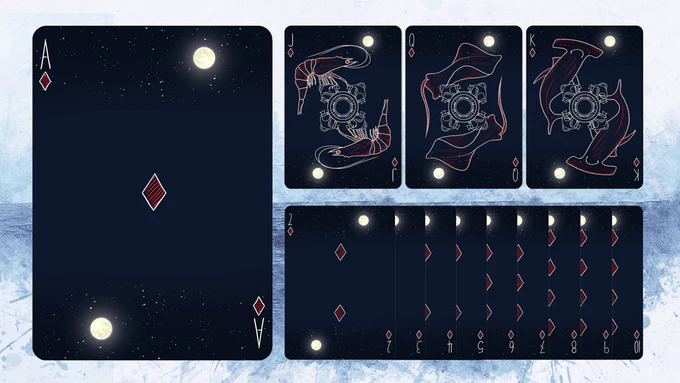 The Whale Castle Playing Cards WJPC - Image 6