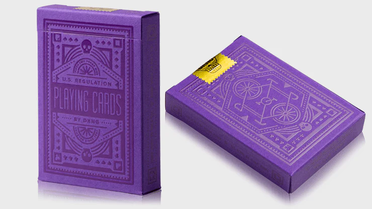 Wheel DKNG Purple Playing Cards USPCC - Image 2