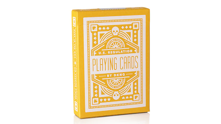 Wheel Yellow Playing Cards USPCC - Image 7