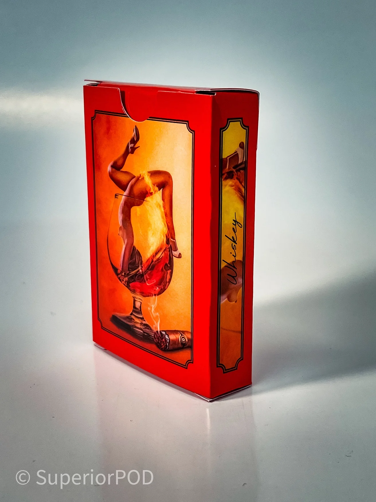 Whiskey Traditional Pin Up Playing Cards, Pin Up Card Deck - Image 3
