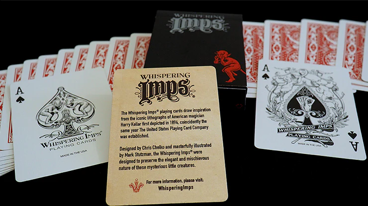 Whispering Imps Workers Playing Cards USPCC - Image 4