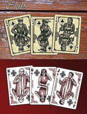 White & Blue Collar 2 Deck Set Bicycle Playing Cards - Image 3