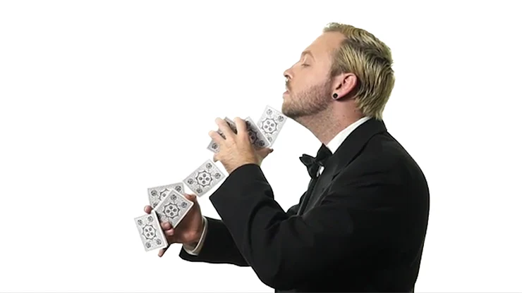 White Tally-Ho Fan Back Playing Cards - Image 3