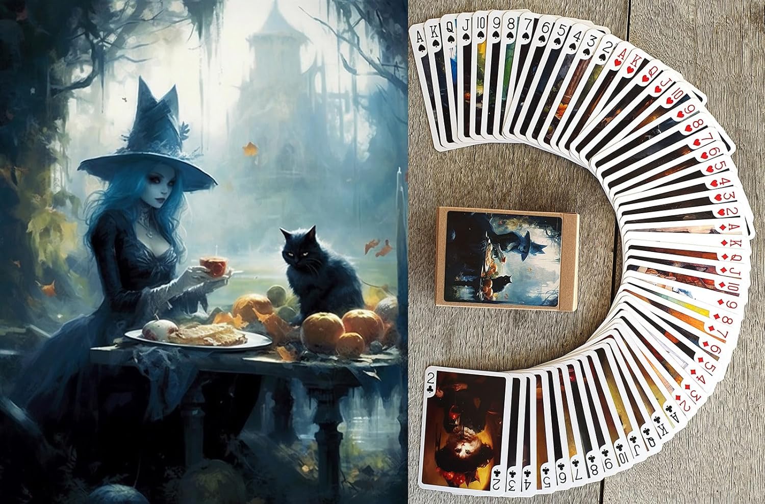 WICCA WITCH Playing Cards by FlonzGift
