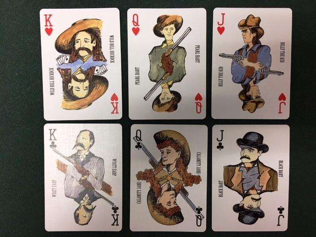 Wild West Black Playing Cards USPCC - Image 2
