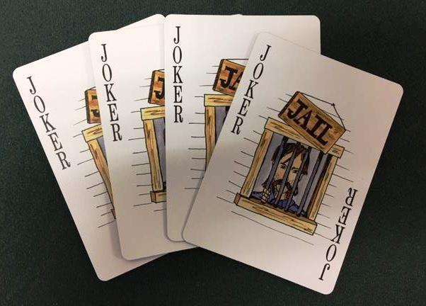 Wild West Black Playing Cards USPCC - Image 5