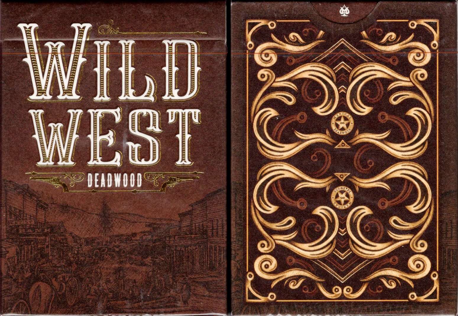 Wild West Deadwood Playing Cards LPCC
