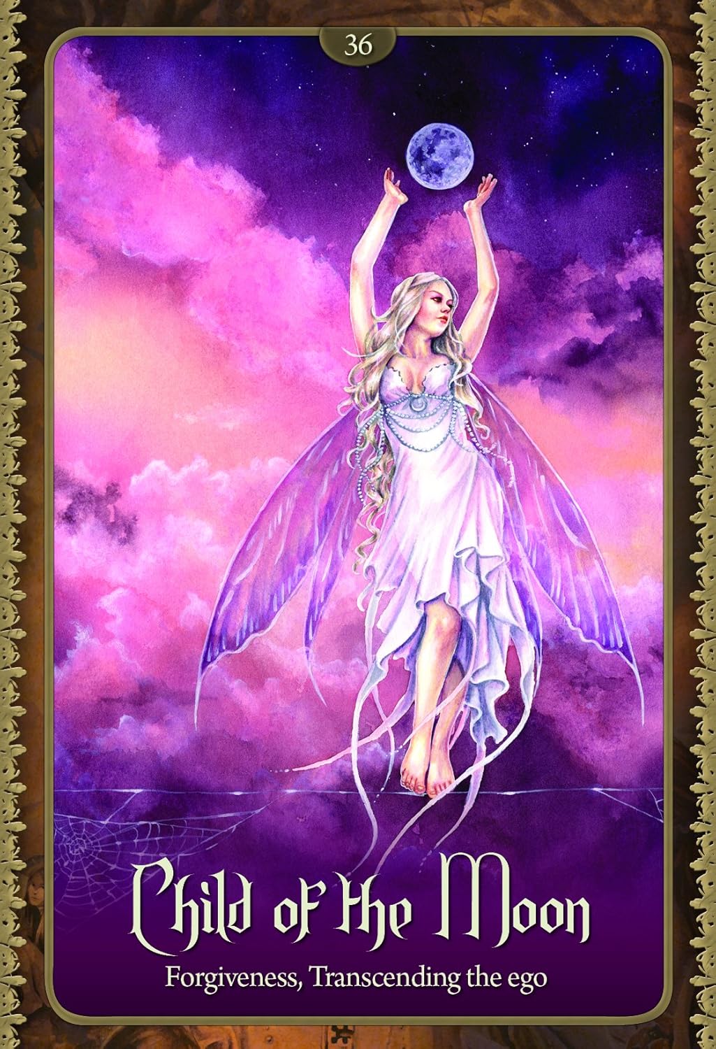 Wild Wisdom of the Faery Oracle Cards Blue Angel - Image 4