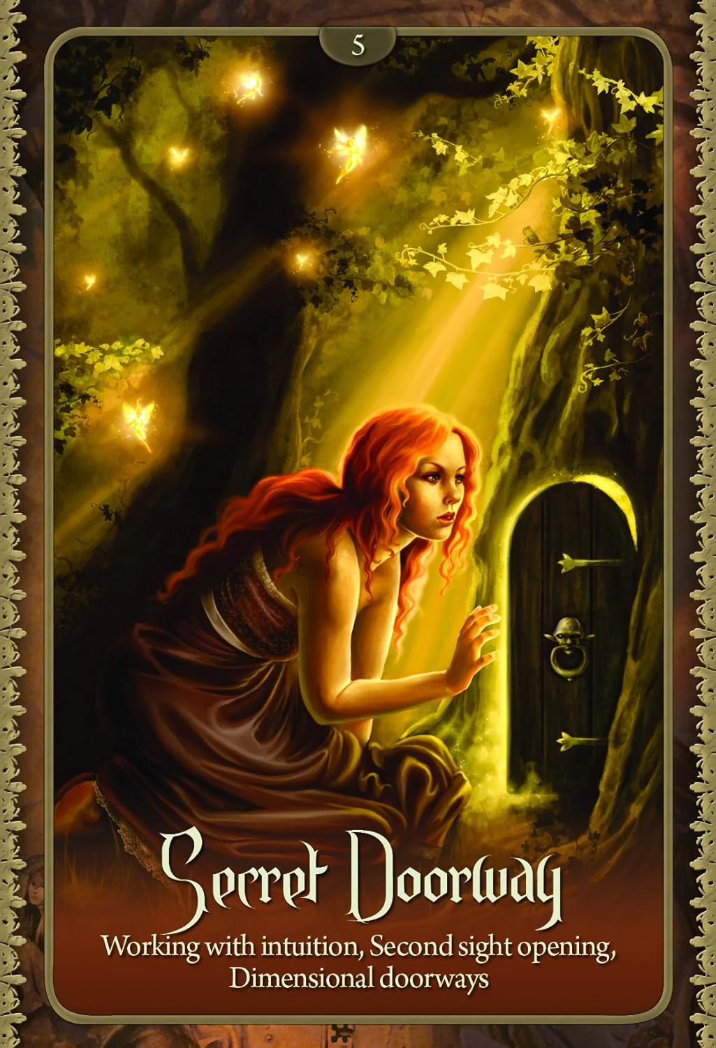 Wild Wisdom of the Faery Oracle Cards Blue Angel - Image 6