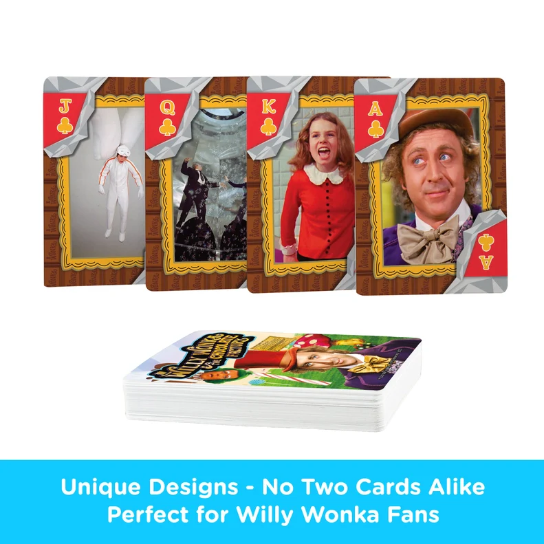 Willy Wonka Playing Cards by Aquarius - Image 5