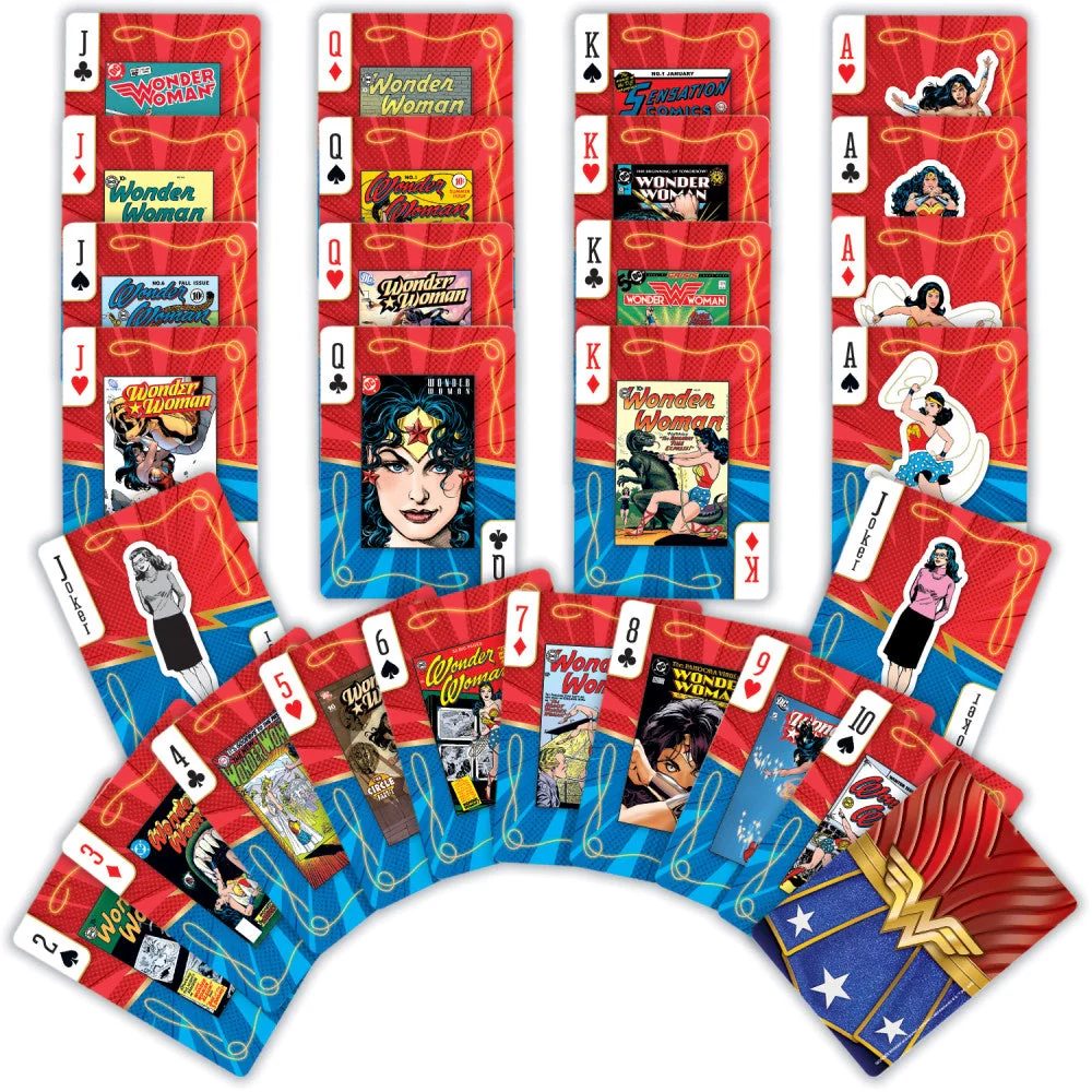 Wonder Woman Playing Cards by Masterpieces - Image 2
