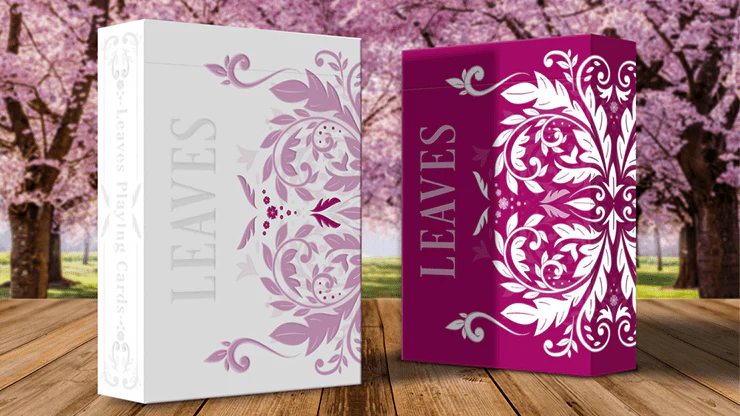 Wooden Leaves Summer Collector's Box Set Playing Cards - Image 2