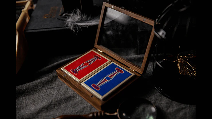 Wooden Twin Deck Collectors Box - Image 4