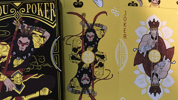 XIYOU POKER Journey to the West Dark Edition (Black) Playing Cards - Image 3